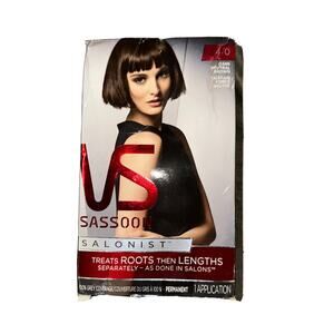 VS SASSOON SALONIST 4/0 DARK NEUTRAL BROWN HAIR COLOR HTF